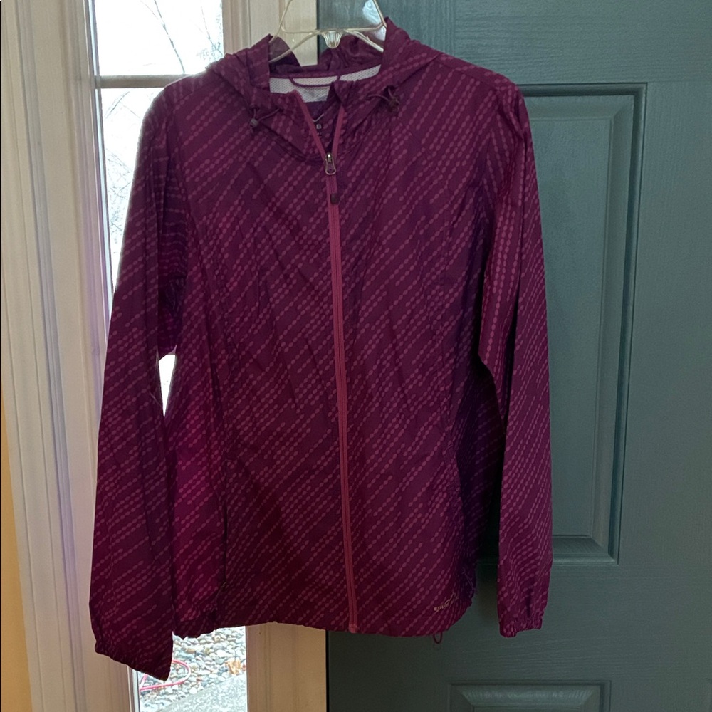 Eddie Bauer Women's Maroon Utility Jacket